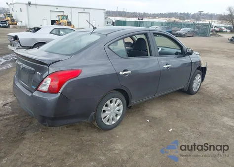 2015 Nissan Versa 1.6 Sv из США, поврежденный, VIN 3N1CN7AP1FL960087